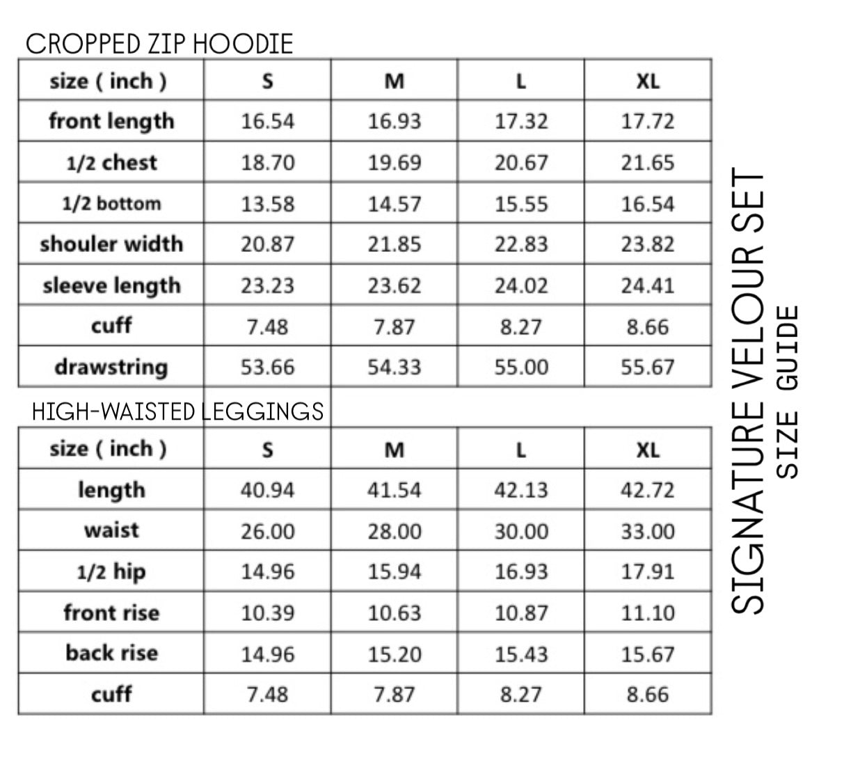 signature velour set (deep plum)