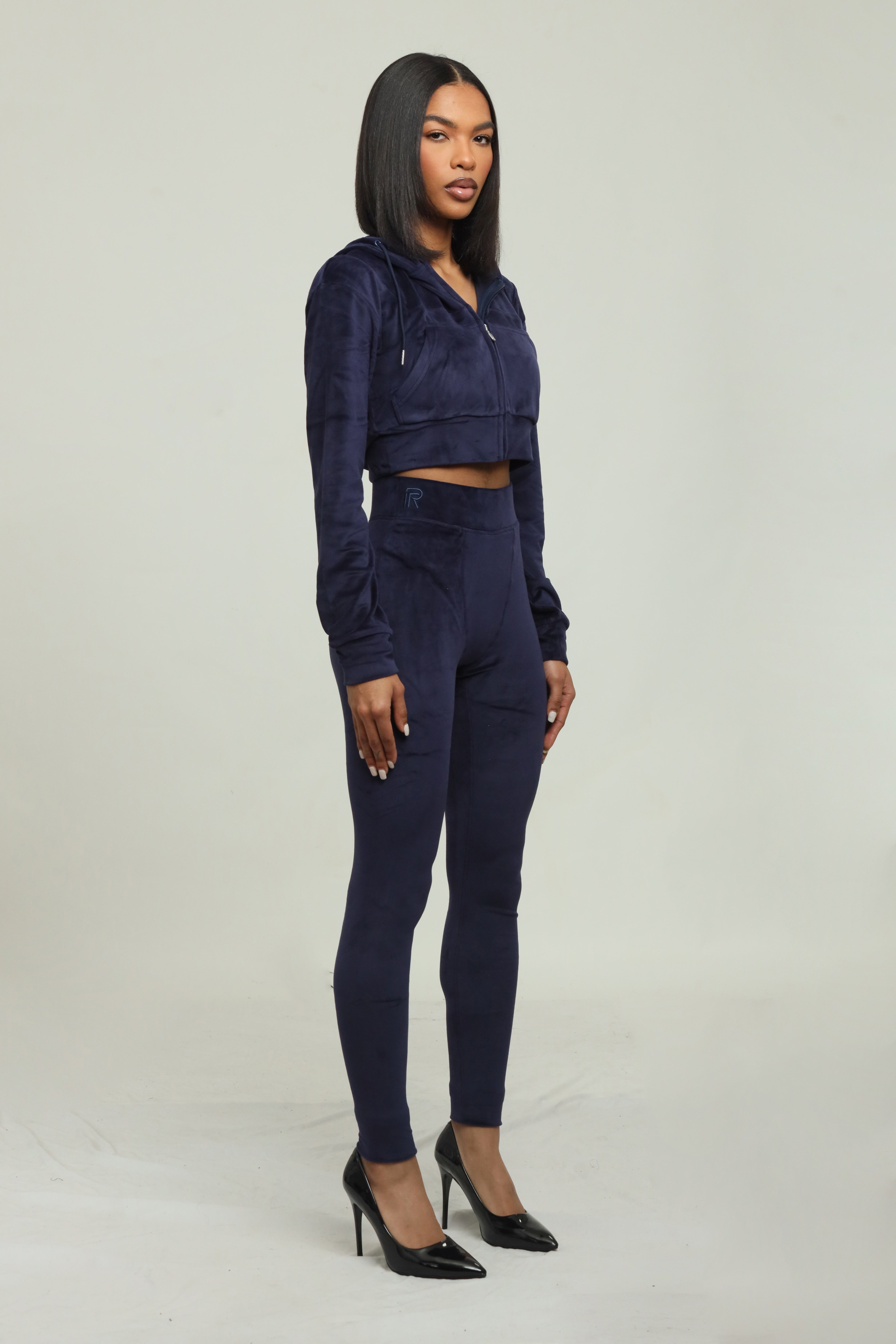 signature velour set (deep plum)