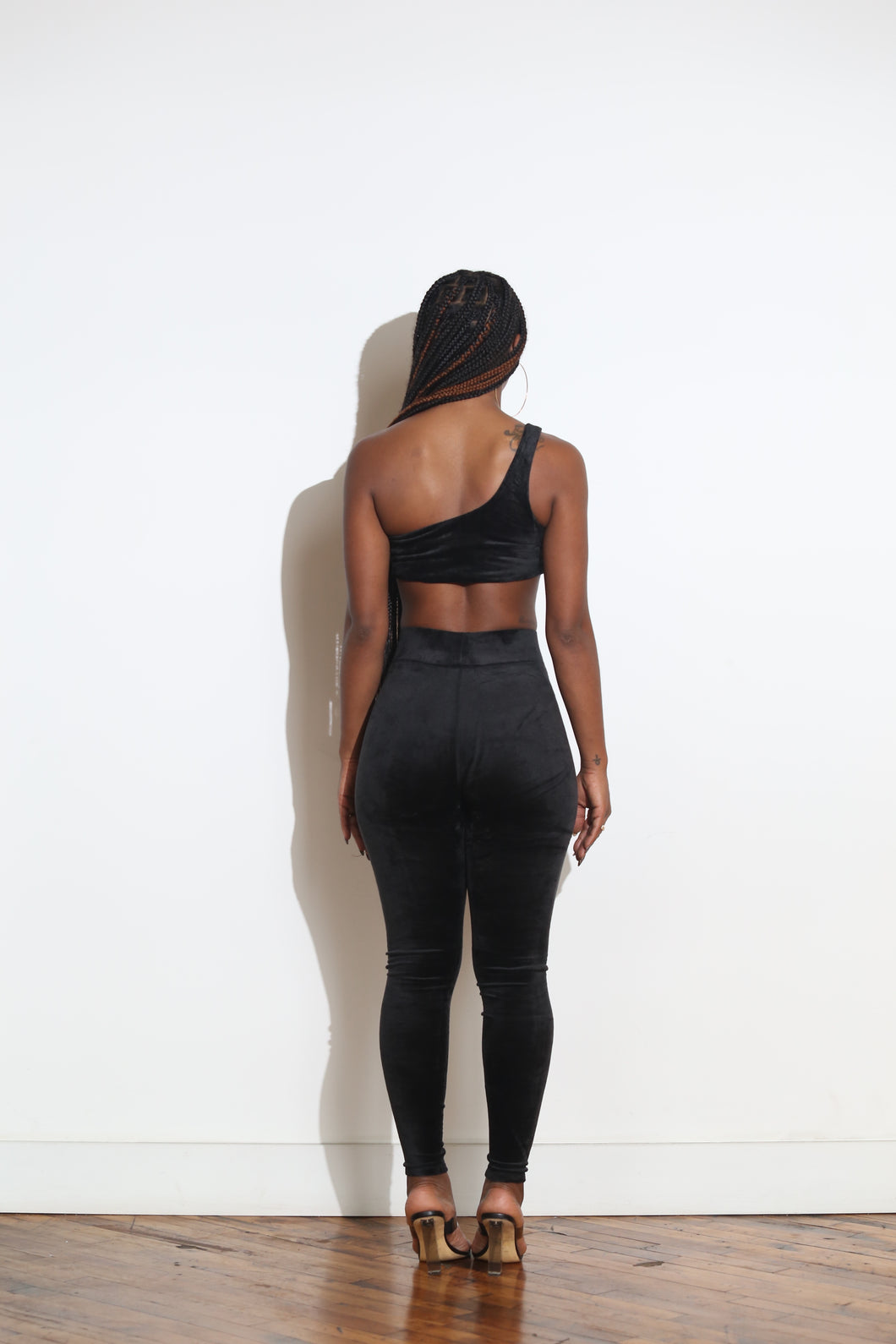 Velvet Sculpt Leggings – Onyx